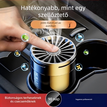 Autó aromaterápiás balzsam, Elan Xiang illat, üvegtartó, 100–200 ml, illékony idő több mint 90 nap, üléshez való rögzítés