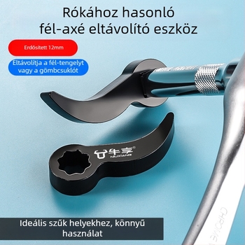 Keményített segédeszköz szarv alakú fél-összeszereléshez – hexagon fej, magas széntartalmú acél, Enjoy