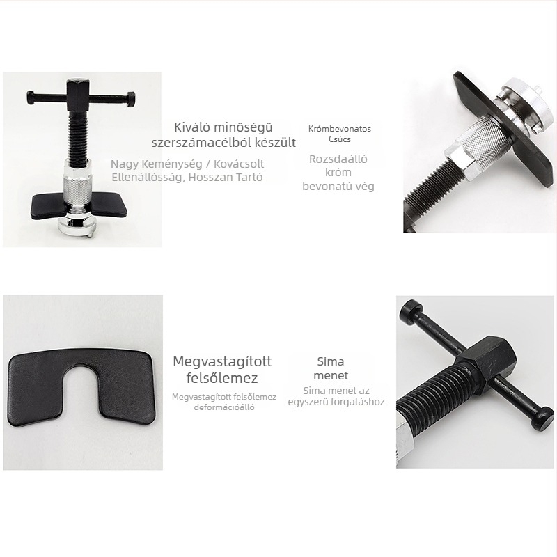 Fékcilinder-beállító eszköz, 3-darabos készlet a fékbetétek szétszereléséhez és felszereléséhez