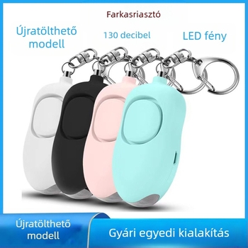 PA-1 Önvédelmi eszköz LED-zseblámpával, erős fény, 3,7V lítium akkumulátor 130 mAh