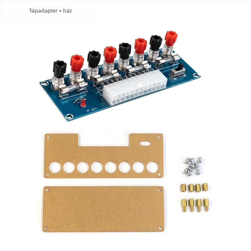 XH-M229 Asztali PC ATX Tápegység Panel Vezeték Kivezető Modullal és Kimeneti Csatlakozókkal | Core Storm