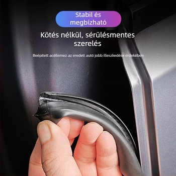 Autó tömítőprofil B-oszlophoz, gumiból, szél- és porálló, hangszigetelés, általános kompatibilitás