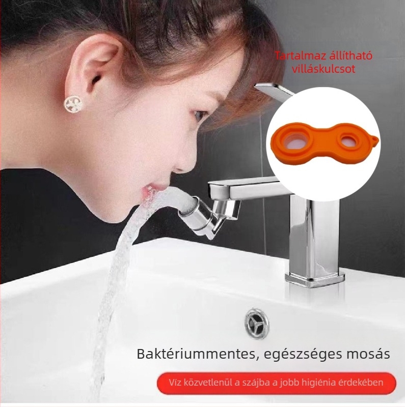 Konyhai mosogatócsaptelep réz szeleppel, csavaros szerelés, 0–100°C működési tartomány, 200 psi névleges nyomás, kettős felépítés