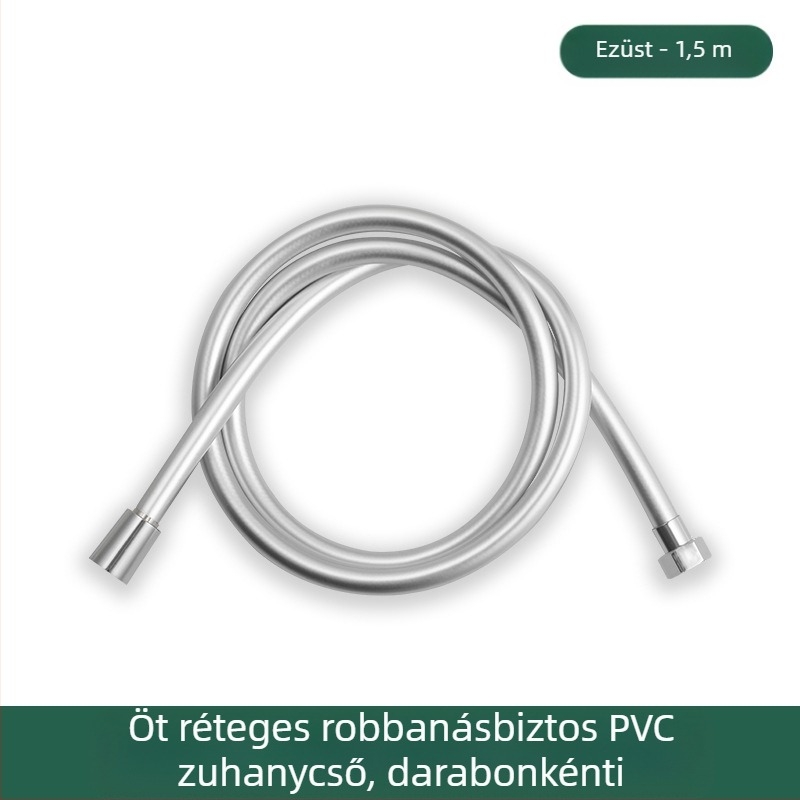 Zuhanycső PVC robbanásbiztos, vastagított kivitel, modell JM-PVcrg1, márka YJM, működési hőmérséklet 0–90°C, egyszerű telepítés