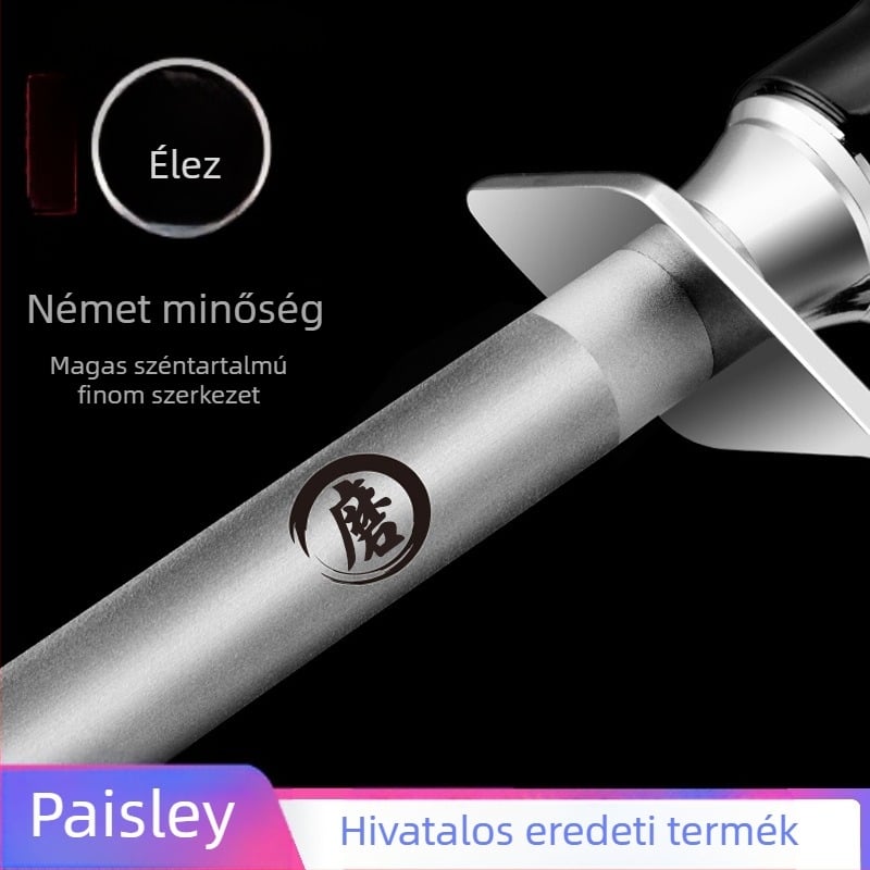 Gyémánt élező rúd késekhez személyre szabási lehetőséggel és magáncímkével.