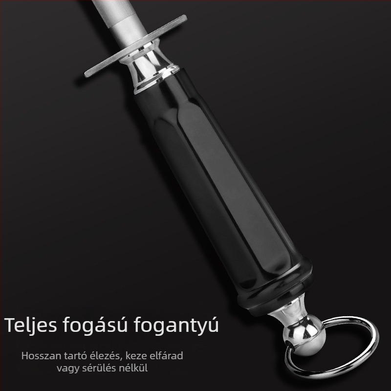 Gyémánt élező rúd késekhez személyre szabási lehetőséggel és magáncímkével.