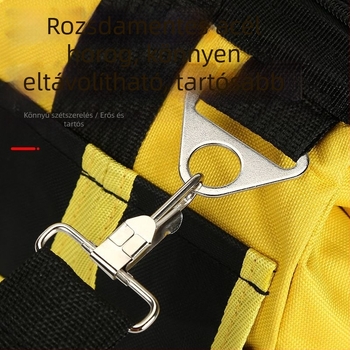 Villanyszerelő eszköztáska - kopásálló, extra vastag, hordozható, faipari tároló