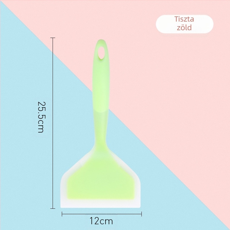 Leban szilikon konyhai spatula — élelmiszer-minőségű szilikon, hőálló, tapadásmentes, csúszásmentes, égési sérülések elleni védelem