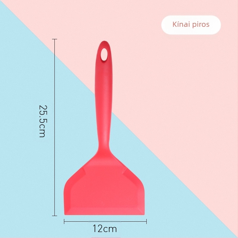 Leban szilikon konyhai spatula — élelmiszer-minőségű szilikon, hőálló, tapadásmentes, csúszásmentes, égési sérülések elleni védelem