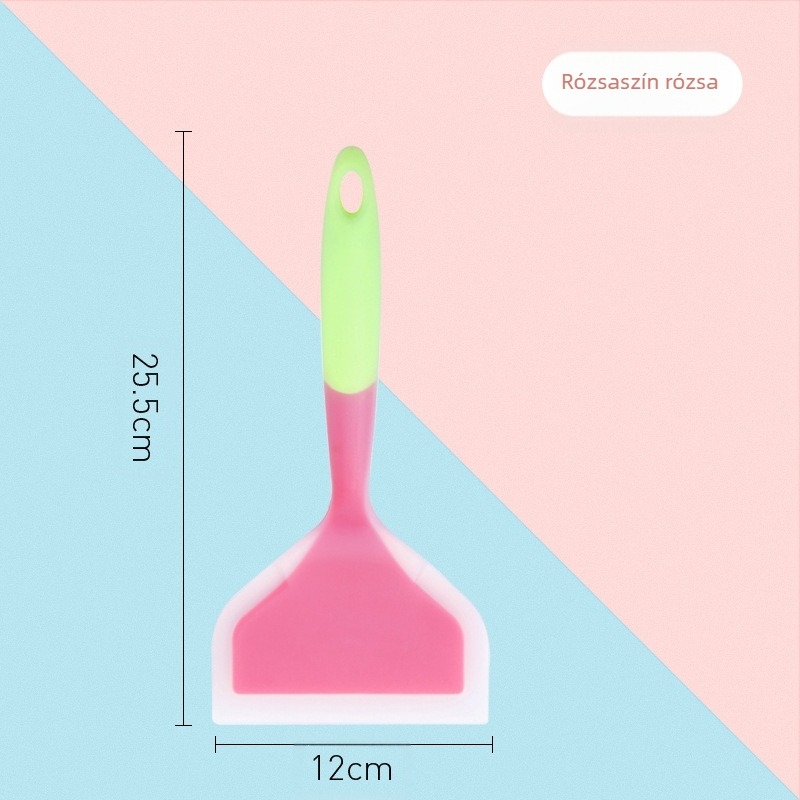 Leban szilikon konyhai spatula — élelmiszer-minőségű szilikon, hőálló, tapadásmentes, csúszásmentes, égési sérülések elleni védelem