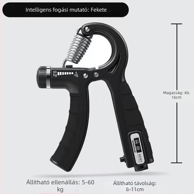 Fogóerősítő – ujjak és csukló erejének edzése, rugófeszítés, PP-korpusz, Típus R