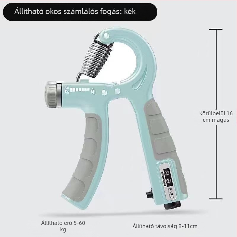 Fogóerősítő – ujjak és csukló erejének edzése, rugófeszítés, PP-korpusz, Típus R