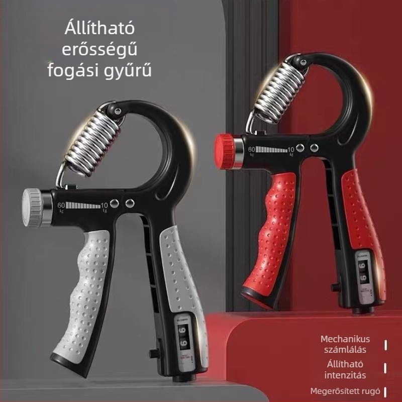 Fogóerősítő – ujjak és csukló erejének edzése, rugófeszítés, PP-korpusz, Típus R