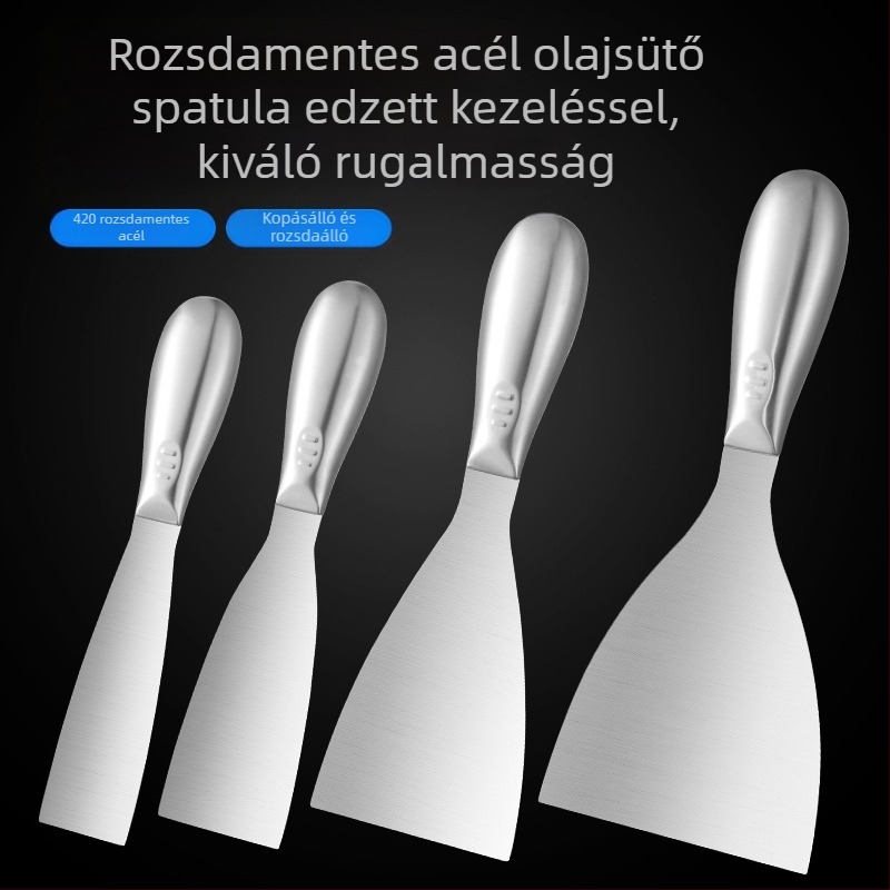 Rozsdamentes acélból készült konyhai eszköz olajgőz tisztítására, modern minimalista stílus, testreszabható és logó nyomtatható