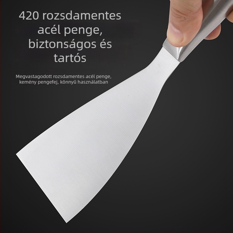 Rozsdamentes acélból készült konyhai eszköz olajgőz tisztítására, modern minimalista stílus, testreszabható és logó nyomtatható