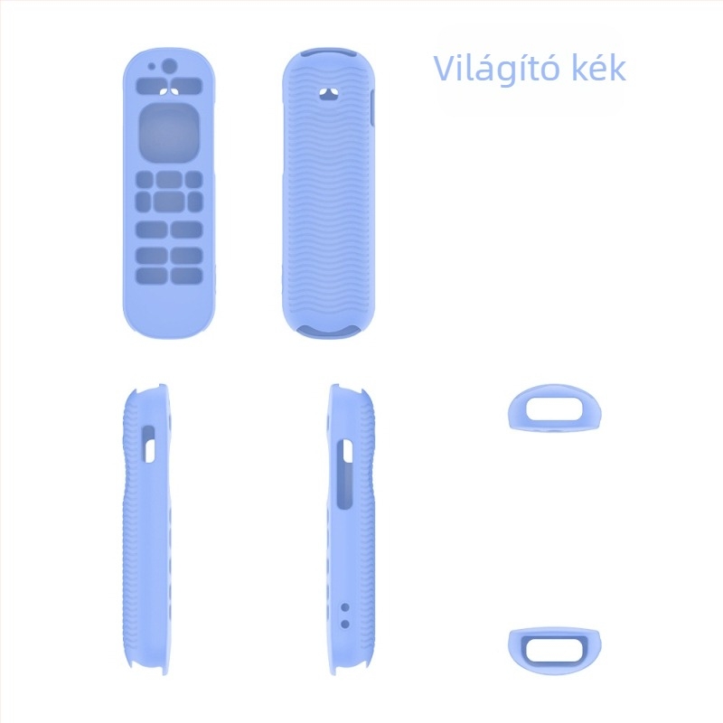 Szilikon távirányítóvédő borítás a TCL Roku Voice Remote Pro 2. kiadás (RCB1R) – teljes védelem, ütésálló