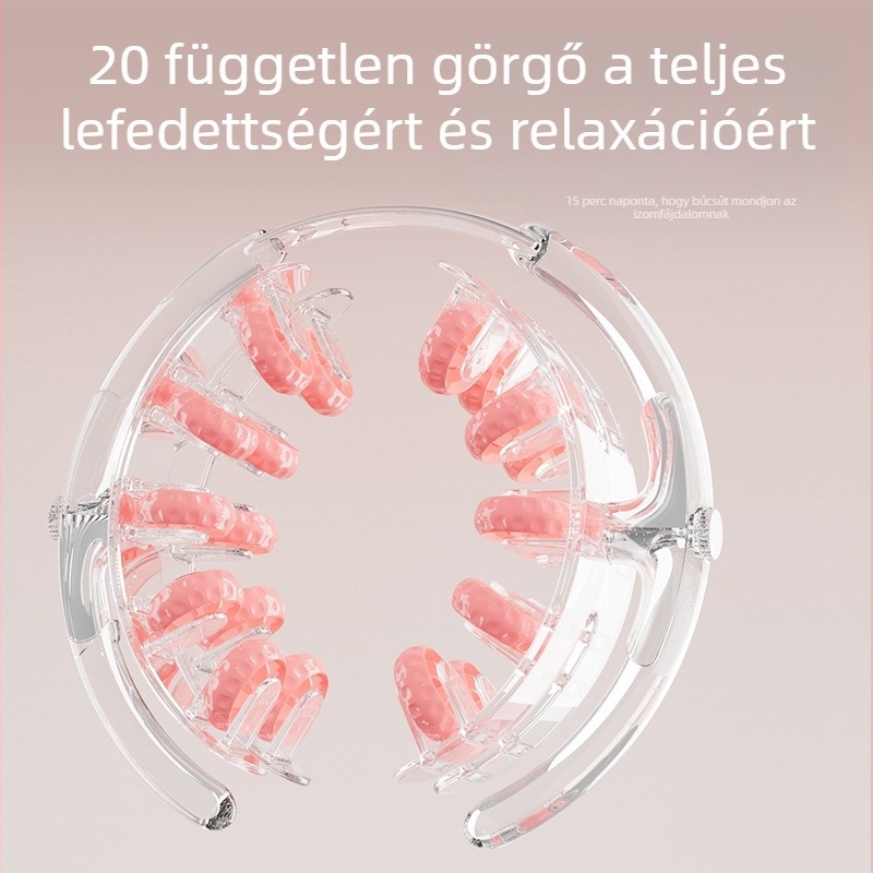 Hordozható lábmasszírozó görgő – állítható, 700 g, ideális edzéshez és testmasszázshoz