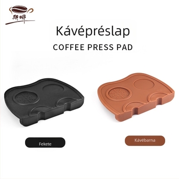 Sphine Kávé Tamper Mat – Szilikon, Csúszásmentes, Sarok Formájú, Kávégépekhez és Bárpultokhoz, Modern Egyszerű Stílus