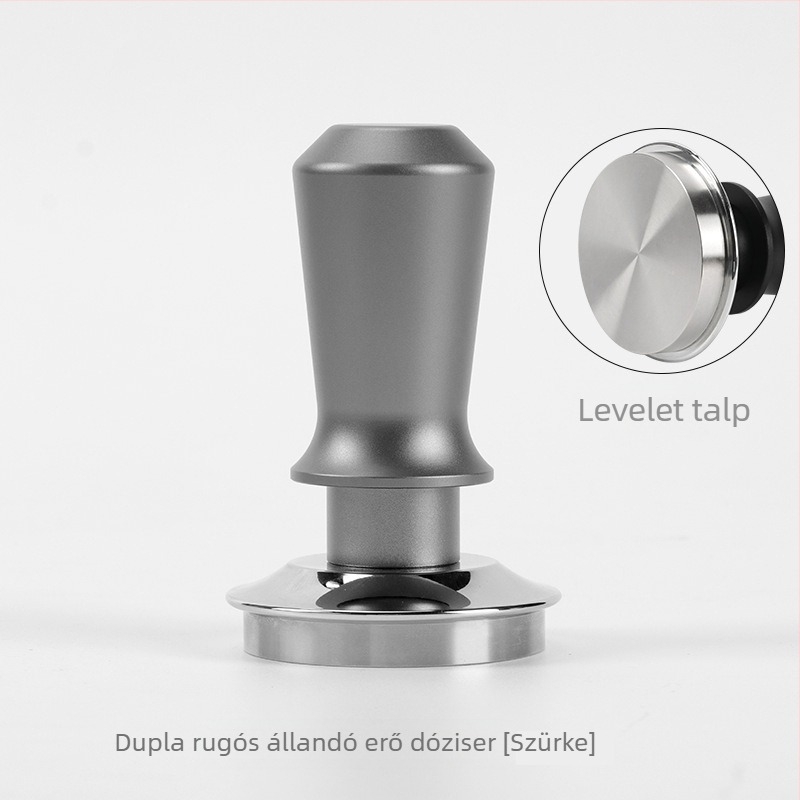 Kávépor prés rozsdamentes acélból, 450 g, modern minimalist dizájn, irodának, otthonnak, kávézókba és bárba