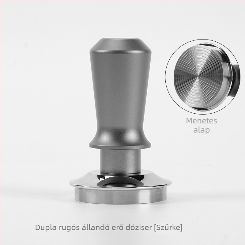 Kávépor prés rozsdamentes acélból, 450 g, modern minimalist dizájn, irodának, otthonnak, kávézókba és bárba