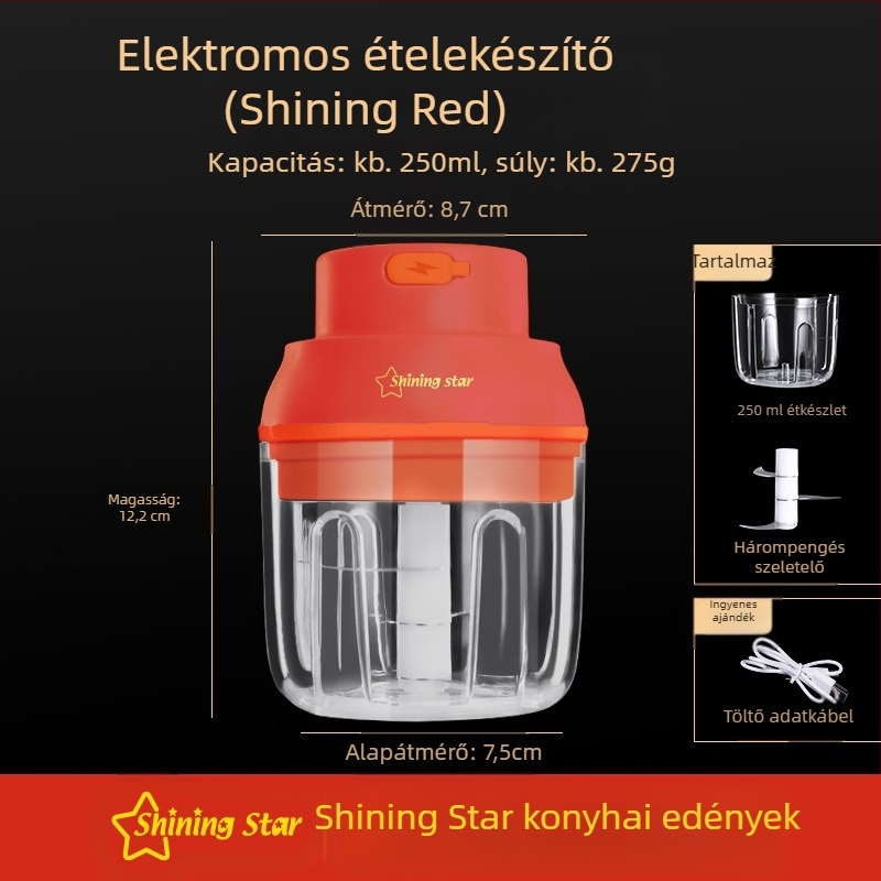 Többfunkciós kézi hajtású zöldségvágó szeletelő és reszelő (anyag: PC+ABS, 304/430 rozsdamentes acél, 420J2, PP; otthoni és kereskedelmi használatra)