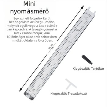 Oktatási segédeszközök: Folyadék belső nyomás kísérleti készlet, átlátszó tartály, középiskolai fizika, beltéri használatra, anyaga: fém-műanyag