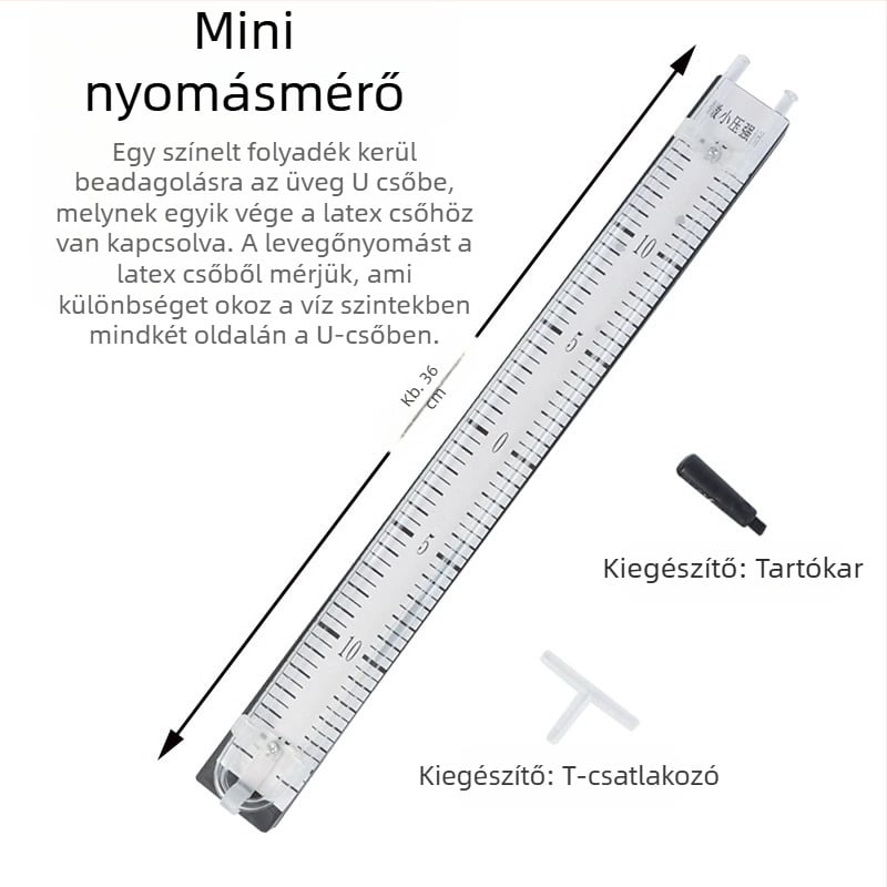 Oktatási segédeszközök: Folyadék belső nyomás kísérleti készlet, átlátszó tartály, középiskolai fizika, beltéri használatra, anyaga: fém-műanyag