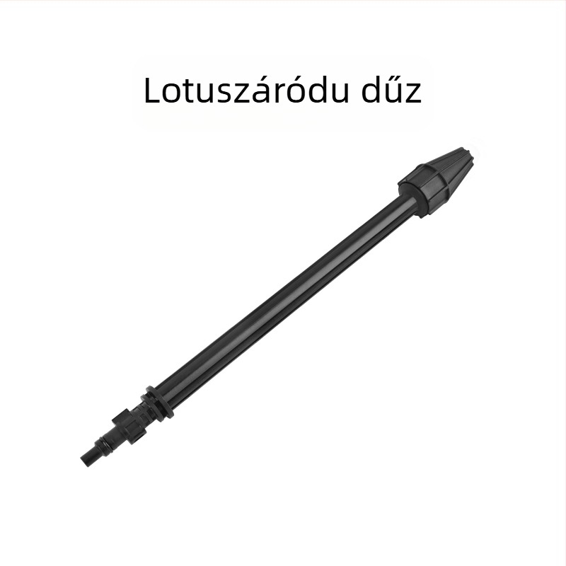 Nagy nyomású autómosó pisztoly, fej és markolat műanyagból, permetezési távolság 2 m, víznyomás 160 bar / 2320 psi