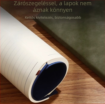 Díszdobozos notesz készlet, műbőr borító, ragasztott kötés, Dowling papír 80 g, 100–200 oldal, üzleti iroda stílus