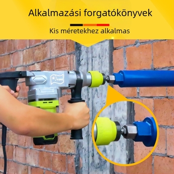 Fu Xin rhinestone átalakító rúd négyszögletes nyeletű, 100 mm hosszú, integrált csatlakozó elektromos kalapácshoz