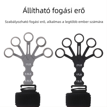 Szilikon ujjak edző a fogás erőért – edzőeszköz felnőtteknek