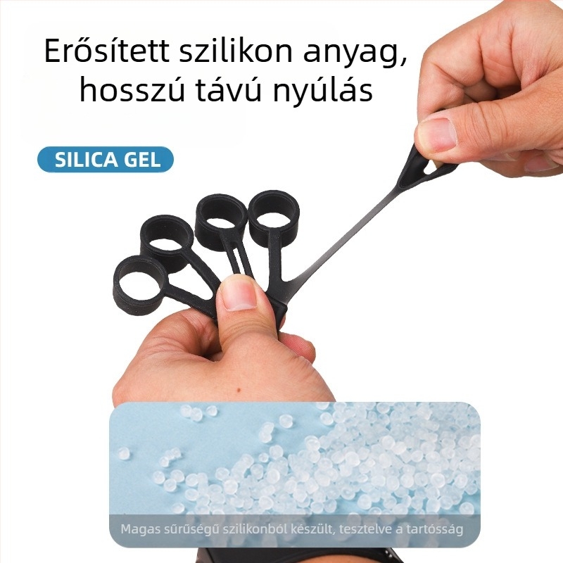 Szilikon ujjak edző a fogás erőért – edzőeszköz felnőtteknek