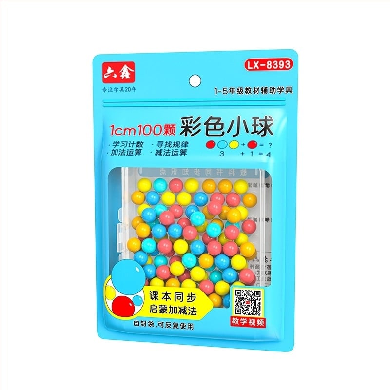 Youcai műanyag számoló golyók általános iskolai matematikához – tanítási segédeszközök valószínűségi feladatokhoz