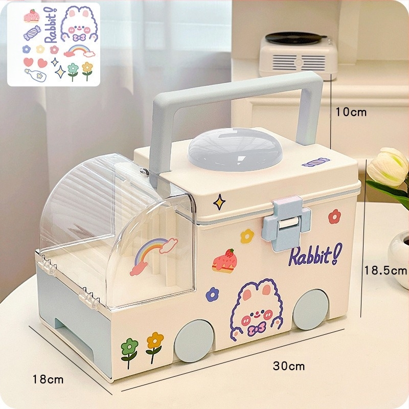 Hordozható gyógyszer-tároló doboz, 8 rekesz, 0600-as modell, műanyag