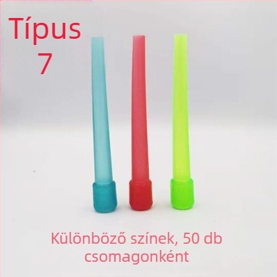 Shisha szájrész – hosszabbított, műanyag, egyszer használatos, doboz 10 000 db, Eredet: Jinhua, Zhejiang