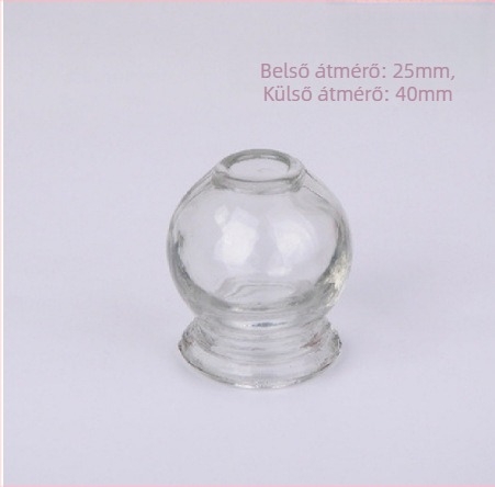 YY Üvegből készült vákuumos kupálókészlet otthoni használatra – Üveges kupáláshoz szükséges eszközök, magas fehér üveg, származás: Xuzhou, Jiangsu