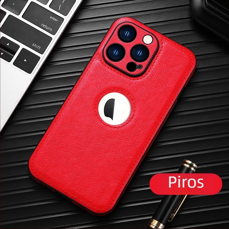 Keretszerkezetű PU bőrhatású védőtok iPhone 11–14 Pro/Pro Max sorozathoz, teljes védelem, leesés elleni