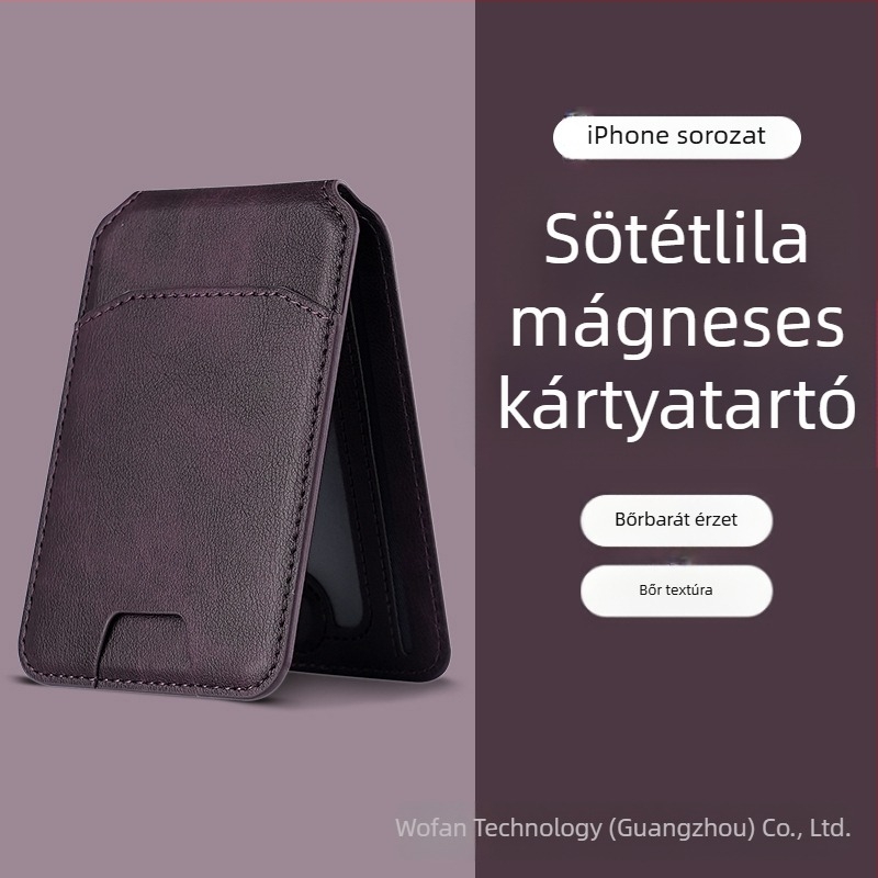 Apple MagSafe mágneses kártyatartó – pénztárca-stílusú tok iPhone 16-hoz