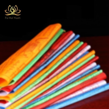 Wind horse flag, selyem, öntés, 200 g, vallási kellékek