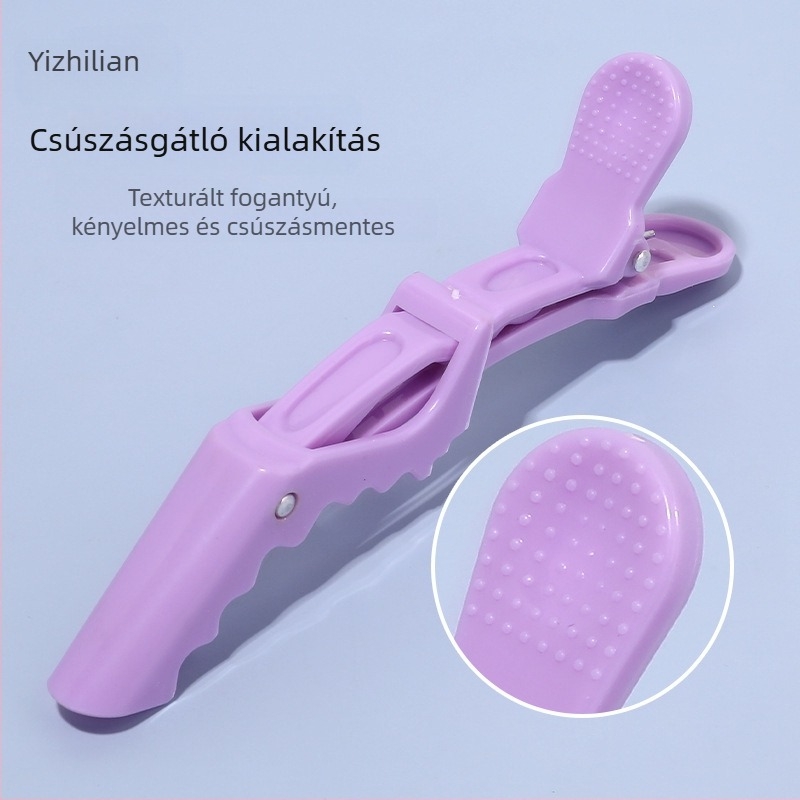 Yizulian 5 darab krokodil hajcsat pozicionálásra és tincsek szétválasztására