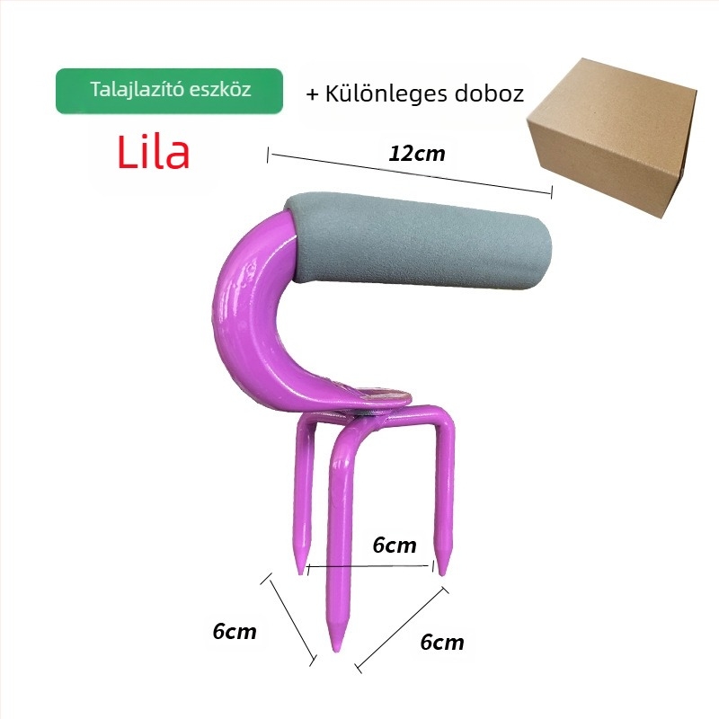 Acél talajlazítóvilla, GRANPA márka, BD-ST001 modell, Zhejiang eredet, mezőgazdaság