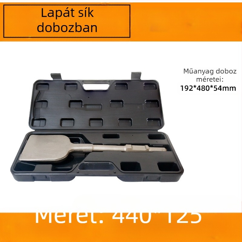 65A Elektromos ásókalapács szélesebb lapátfejjel és megvastagodott pengével — hatszögletű markolat, Fu Xin