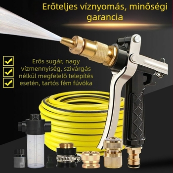 Magasnyomású autómosó vízpuskája, test műanyagból, fej általános célú, modell 11111, tömeg 200