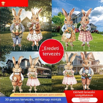 Húsvéti kertjelző (Húsvéti kártya; Márka Ocean; Cél: Húsvéti udvari dekoráció)