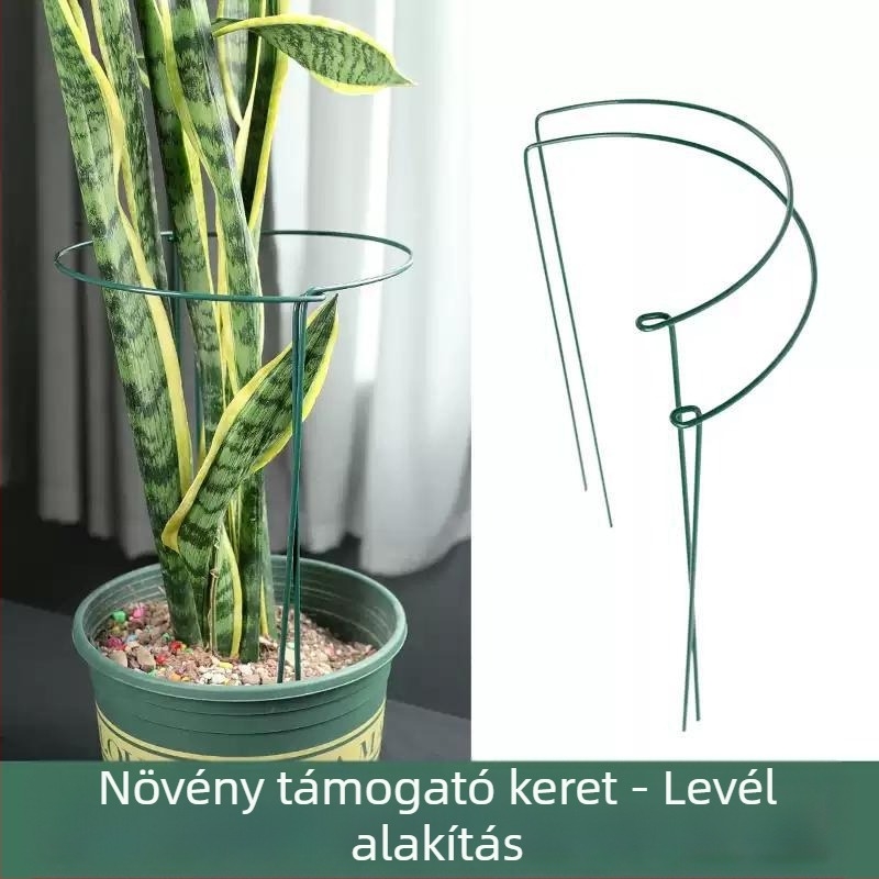 Kúszónövények támrendszere, fém (kovácsoltvas) anyagból, padlón álló, egy rétegű, minimalist dizájn, összeilleszthető