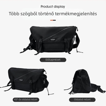 Férfi Crossbody táska - Utcai stílus, Oxford anyaga, lélegző és vízálló, happypeople