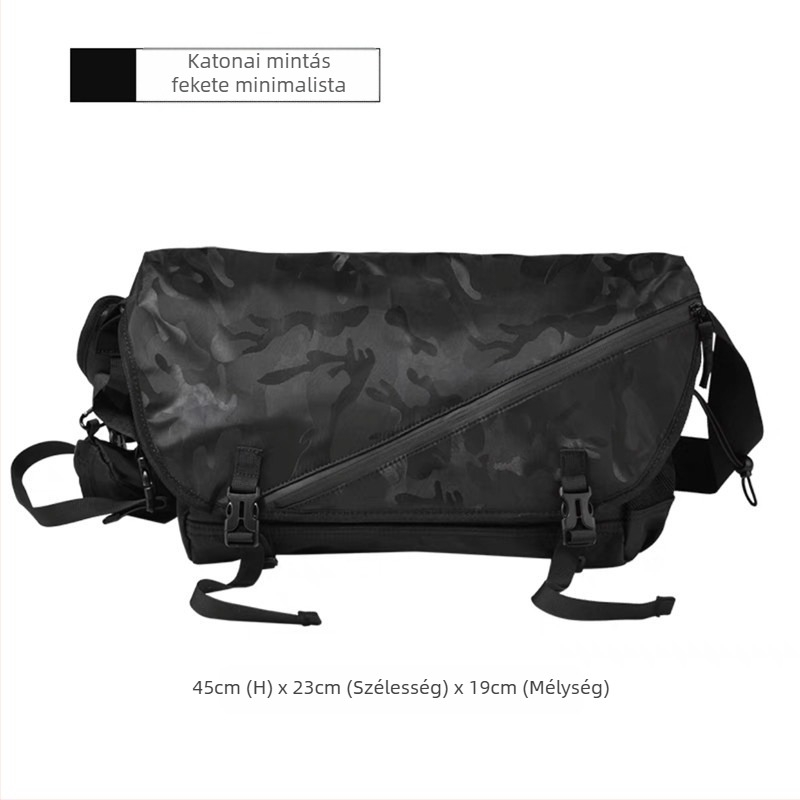 Férfi Crossbody táska - Utcai stílus, Oxford anyaga, lélegző és vízálló, happypeople