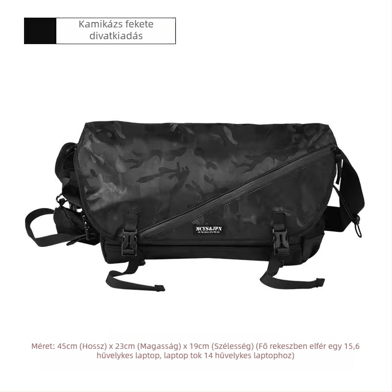 Férfi Crossbody táska - Utcai stílus, Oxford anyaga, lélegző és vízálló, happypeople