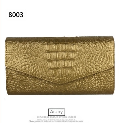 PU női clutch fedéllel, dupla vállpánttal, vízszintes négyzet alakú kivitel, belső zsebek telefonhoz, ID-hez és cipzáras zsebhez.