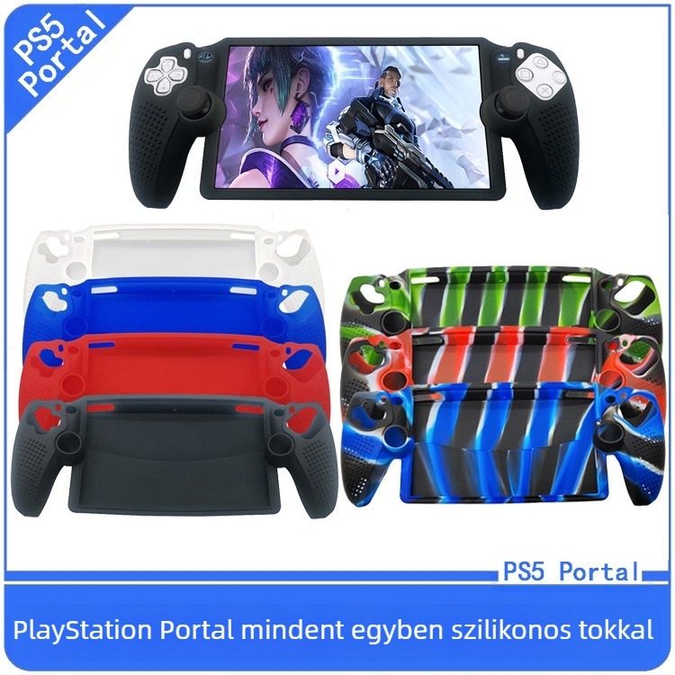 PS5 Portal szilikontok kézi konzolhoz integrált porvédőfedél